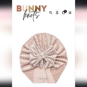 Bunny Knots Baby Headwrap